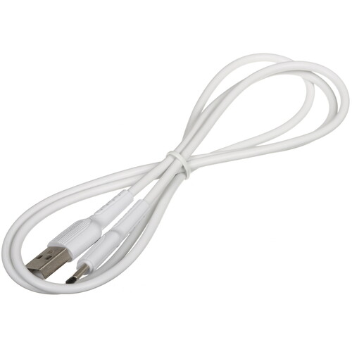 Купить Кабель круглый Borofone USB Type-C - USB 2.0 Type-A белый 1 м  5458197. Характеристики, отзывы и цены в Донецке