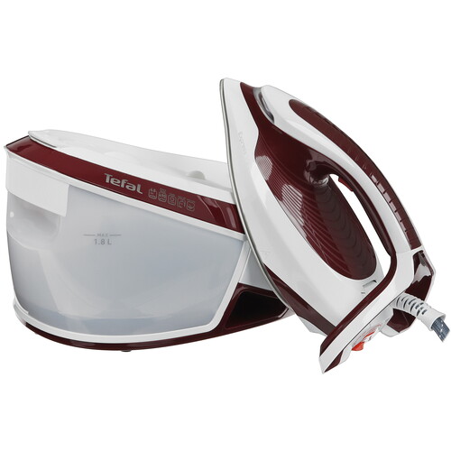 Купить Парогенератор Tefal Express Vision SV8150E0 бордовый  5448621. Характеристики, отзывы и цены в Донецке
