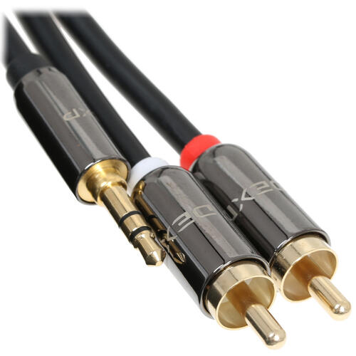 Купить Кабель   DEXP 3.5 mm jack - RCA x2 черный  1382323. Характеристики, отзывы и цены в Донецке