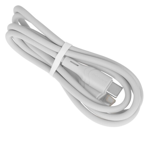 Купить Кабель круглый Borofone USB Type-C - USB Type-C серый 1 м  9244389. Характеристики, отзывы и цены в Донецке