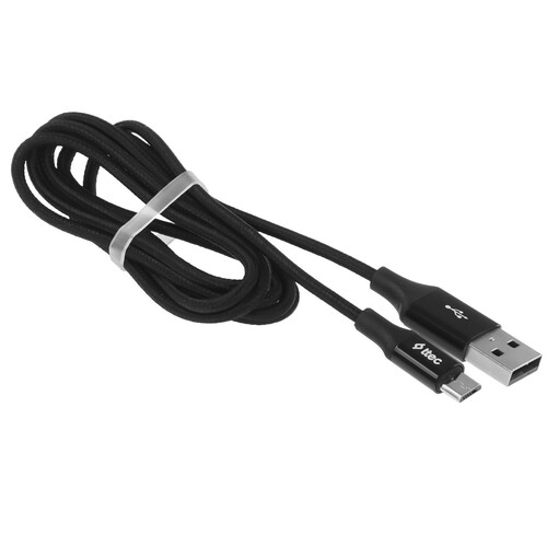 Купить Кабель круглый TTEC micro USB - USB 2.0 Type-A черный 1.2 м  9140756. Характеристики, отзывы и цены в Донецке