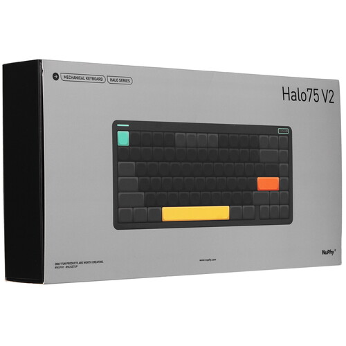 Купить Клавиатура  проводная + беспроводная Nuphy Halo75 V2  9247369. Характеристики, отзывы и цены в Донецке