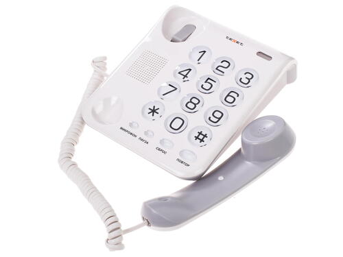 Купить Телефон проводной TeXet TX-262  1031363. Характеристики, отзывы и цены в Донецке