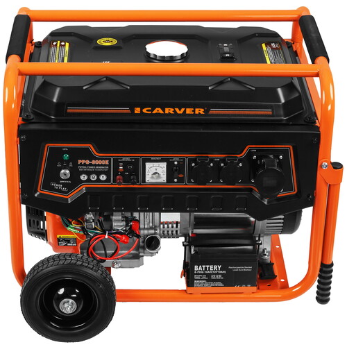 Купить Электрогенератор   бензиновый Carver PPG-8000Е  1081884. Характеристики, отзывы и цены в Донецке