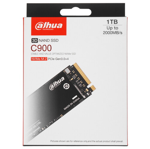 Купить 1000 ГБ M.2 NVMe накопитель Dahua C900 [1.0.01.06.10498]  9138614. Характеристики, отзывы и цены в Донецке