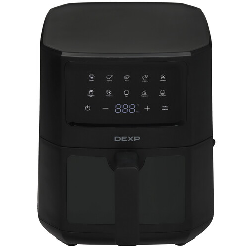 Купить Аэрогриль DEXP DAF-1807 черный  9281081. Характеристики, отзывы и цены в Донецке