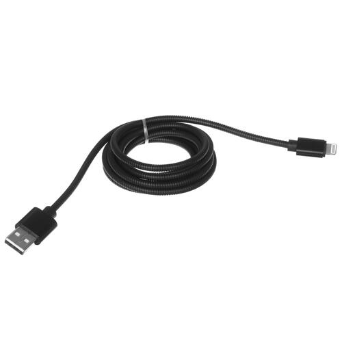 Купить Кабель круглый DEXP Lightning 8-pin - USB 2.0 Type-A черный 1.5 м  4834209. Характеристики, отзывы и цены в Донецке