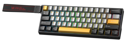 Купить Клавиатура проводная AULA WIN60HE MAX  9260586. Характеристики, отзывы и цены в Донецке