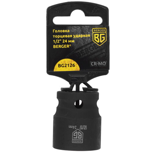 Купить Ударная торцевая головка BERGER BG2126 [1"DR, предметов - 1 шт]  9129289. Характеристики, отзывы и цены в Донецке