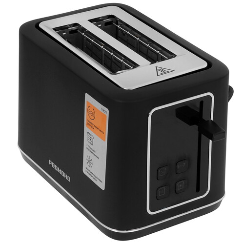 Купить Тостер РЕДМОНД T905 черный  9168418. Характеристики, отзывы и цены в Донецке