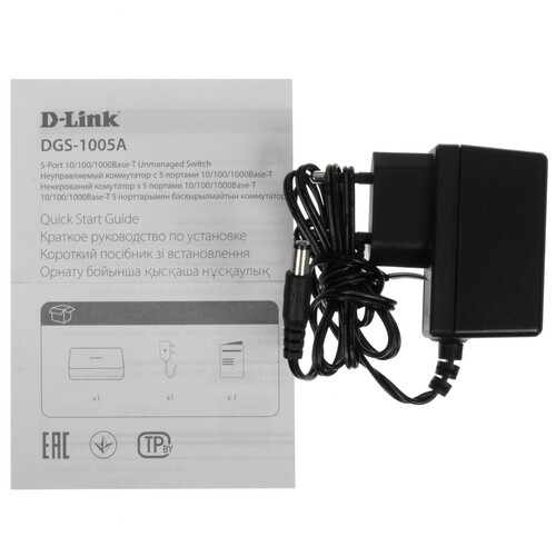 Купить Коммутатор D-Link DGS-1005A/G  5495785. Характеристики, отзывы и цены в Донецке