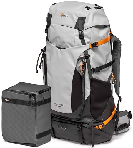 Купить Фоторюкзак Lowepro PhotoSport PRO 70L AW III(M-L) серый  9131984. Характеристики, отзывы и цены в Донецке