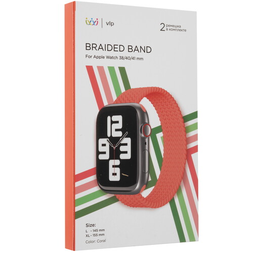 Купить Ремешок VLP для Apple Watch 38/ 40/ 41mm оранжевый  9263180. Характеристики, отзывы и цены в Донецке