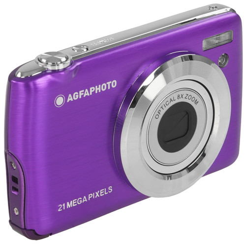 Купить Компактный фотоаппарат AgfaPhoto DC8200 фиолетовый  5632399. Характеристики, отзывы и цены в Донецке