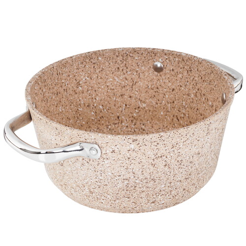 Купить Кастрюля Dariis Cremanova HUR-A-15400 2.4 л 20 см бежевый  9174046. Характеристики, отзывы и цены в Донецке