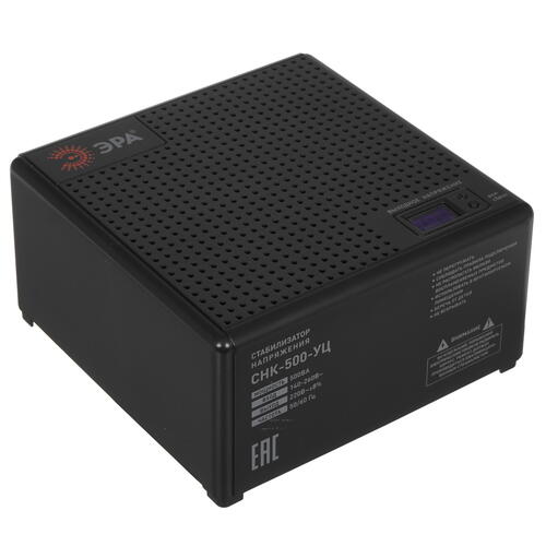 Купить Стабилизатор напряжения ЭРА CНК-500-УЦ  5333132. Характеристики, отзывы и цены в Донецке