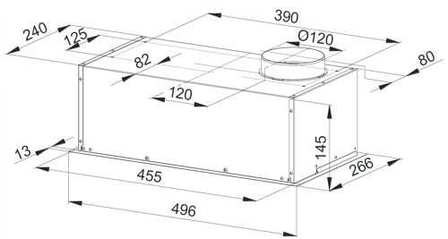 Вытяжка полновстраиваемая Weissgauff Alpha 50 PB BL черный Купить Вытяжка полновстраиваемая Weissgauff Alpha 50 PB BL черный  5352485. Характеристики, отзывы и цены в Донецке