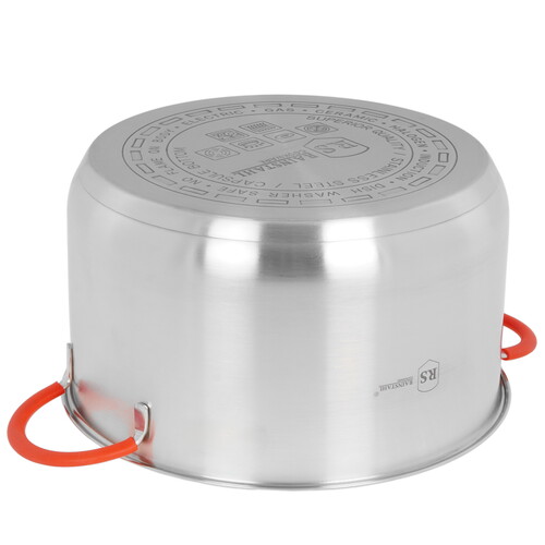 Купить Кастрюля Rainstahl RS\CS 2106-24 6.5 л 24 см серебристый  9151770. Характеристики, отзывы и цены в Донецке