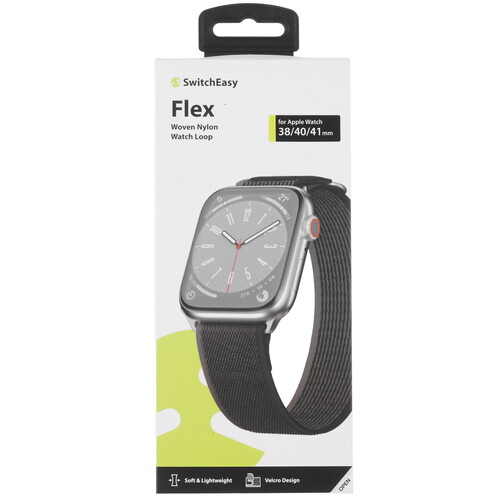 Купить Ремешок SwitchEasy для Apple Watch 38/ 40/ 41mm серый  9106863. Характеристики, отзывы и цены в Донецке