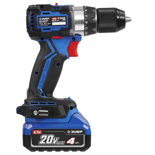 Купить Дрель-шуруповерт ЗУБР DB-70-42 LMS 20V  9276001. Характеристики, отзывы и цены в Донецке