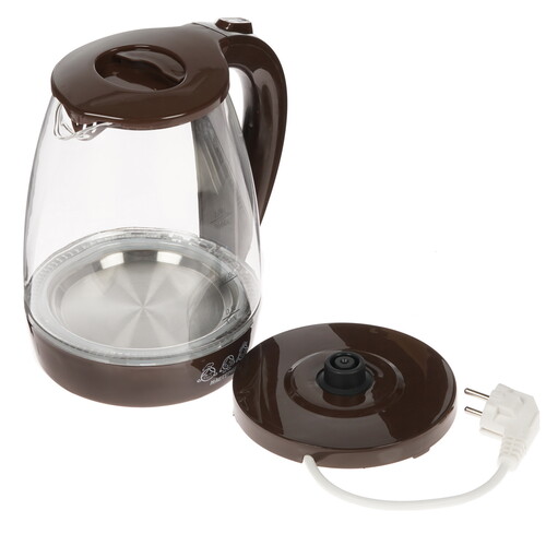 Купить Электрочайник Мастерица ЕК-1801G коричневый  8157391. Характеристики, отзывы и цены в Донецке
