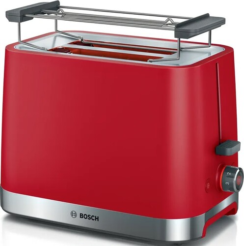 Купить Тостер Bosch TAT4M224 красный  9101921. Характеристики, отзывы и цены в Донецке