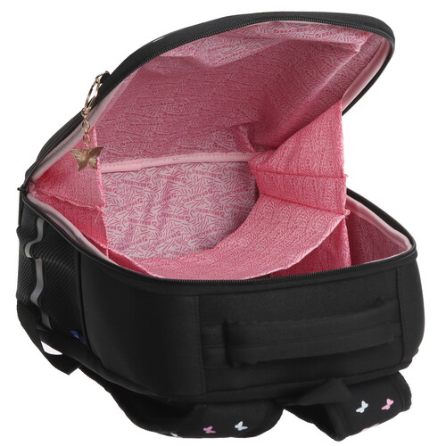 Купить Рюкзак BRAUBERG LIGHT Shining heart черный  9128293. Характеристики, отзывы и цены в Донецке