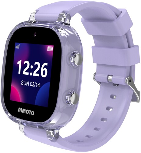 Купить Детские часы Кнопка Жизни Aimoto Crystal фиолетовый  5483776. Характеристики, отзывы и цены в Донецке