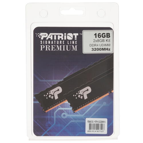 Купить Оперативная память Patriot Signature Line Premium [PSP416G3200KH1] 16 ГБ  1696847. Характеристики, отзывы и цены в Донецке
