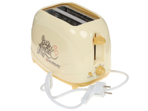 Купить Тостер Endever Skyline ST-106 бежевый  1194210. Характеристики, отзывы и цены в Донецке