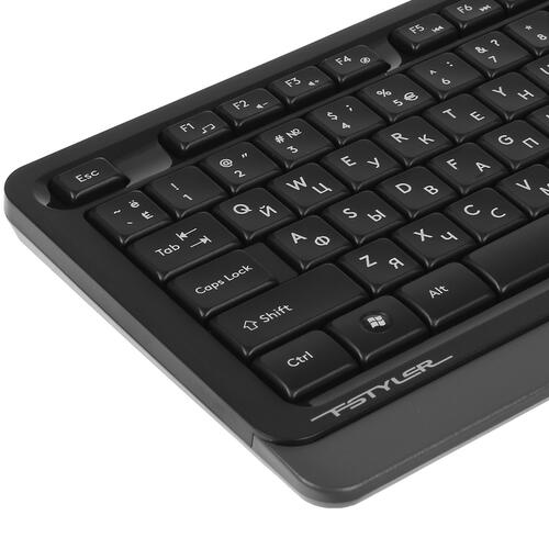 Купить Клавиатура+мышь беспроводная   A4Tech Fstyler FG1010 черный  1395911. Характеристики, отзывы и цены в Донецке