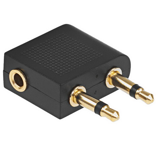 Купить Адаптер   Perfeo jack 3.5 мм х2 шт. - jack 3.5 мм черный  5620276. Характеристики, отзывы и цены в Донецке