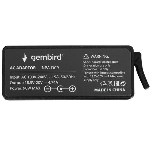 Купить Адаптер питания сетевой Gembird NPA-DC9  9178338. Характеристики, отзывы и цены в Донецке