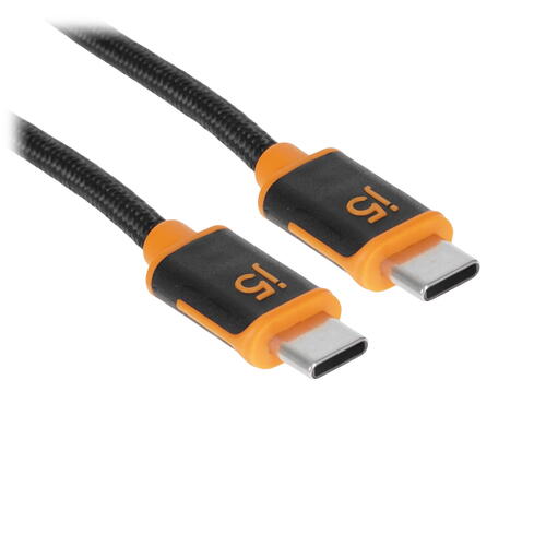 Купить Кабель круглый j5create USB Type-C - USB Type-C черный 1.8 м  9105322. Характеристики, отзывы и цены в Донецке