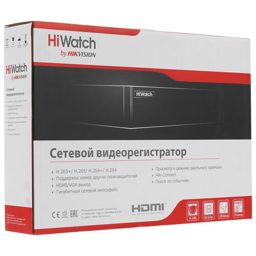 Купить Регистратор для видеонаблюдения HiWatch DS-N308(D)  5432841. Характеристики, отзывы и цены в Донецке