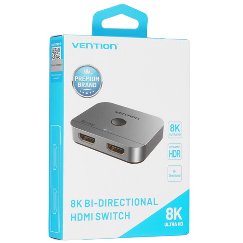 Купить Переключатель Vention HDMI v2.1  9160807. Характеристики, отзывы и цены в Донецке