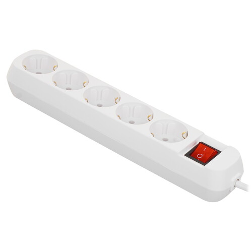 Купить Удлинитель Cadena CDM U5es-3x1-1.5m-W белый  9188084. Характеристики, отзывы и цены в Донецке