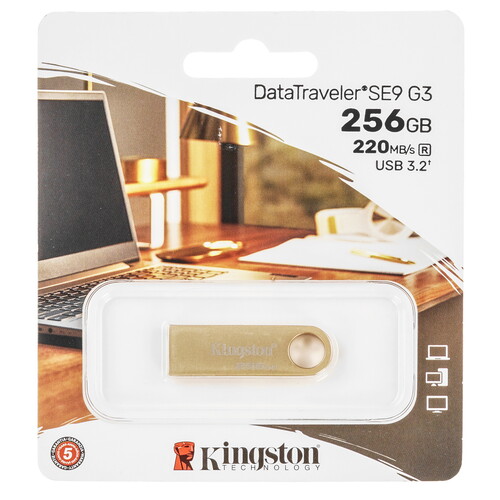 Купить Память USB Flash 256 ГБ Kingston DataTraveler SE9 G3  5449051. Характеристики, отзывы и цены в Донецке