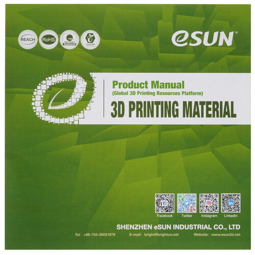 Купить Пластик ESUN PLA+  5350518. Характеристики, отзывы и цены в Донецке