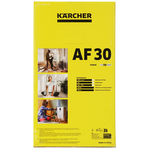 Купить Очиститель воздуха Karcher AF 30 белый  9026221. Характеристики, отзывы и цены в Донецке
