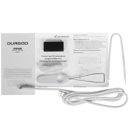 Купить Клавиатура  проводная + беспроводная Durgod K330w Plus Ion Storm  5449867. Характеристики, отзывы и цены в Донецке