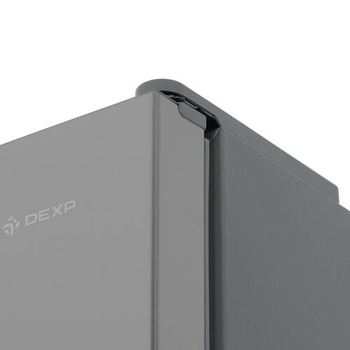 Купить Холодильник с морозильником  DEXP B4-32AMA серебристый  9064767. Характеристики, отзывы и цены в Донецке