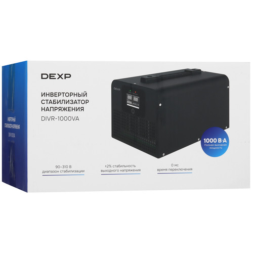 Купить Стабилизатор напряжения DEXP DIVR-1000VA  9290253. Характеристики, отзывы и цены в Донецке