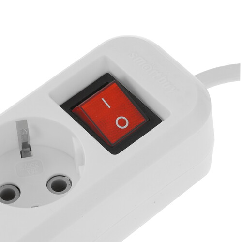 Купить Удлинитель Smartbuy SBE-16-3-03-ZS белый  9192913. Характеристики, отзывы и цены в Донецке