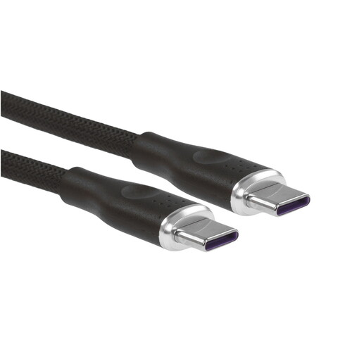 Купить Кабель круглый VOLTME USB Type-C - USB Type-C черный 1.8 м  9210898. Характеристики, отзывы и цены в Донецке