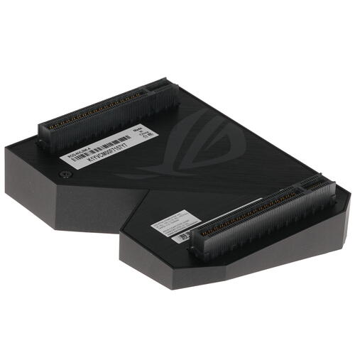 Купить SLI BRIDGE ROG GeForce RTX NVLink AURA support-4SLOT 80 mm (4 slot)  1303210. Характеристики, отзывы и цены в Донецке
