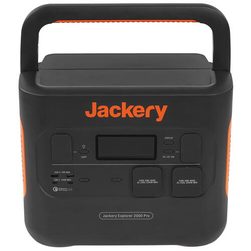 Купить Портативная зарядная станция Jackery Explorer 2000 Pro черный  5426722. Характеристики, отзывы и цены в Донецке