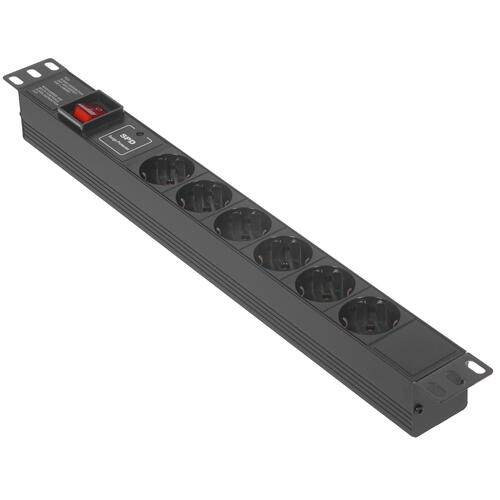 Купить Блок розеток ExeGate ServerPro PDU-19H607 Al-6S-C14-SW-SPD1  8184991. Характеристики, отзывы и цены в Донецке
