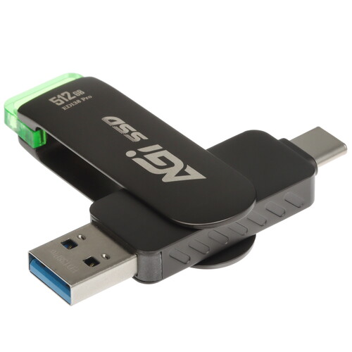 Купить 512 ГБ Внешний SSD AGI ED138 Pro  5631307. Характеристики, отзывы и цены в Донецке