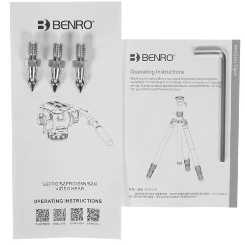 Купить Штатив Benro C3883TS6PRO черный  8197700. Характеристики, отзывы и цены в Донецке